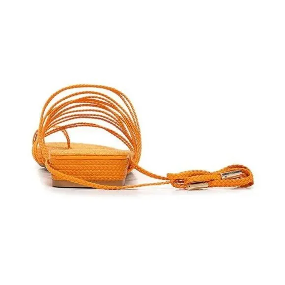 Franco Sarto Iona Strappy Sandal, Orange - Picture 3 of 8